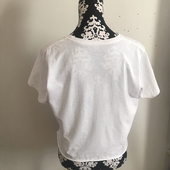 Crop Top white baby girl logo - Picture 4 of 6